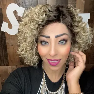 Ashley short curly wig