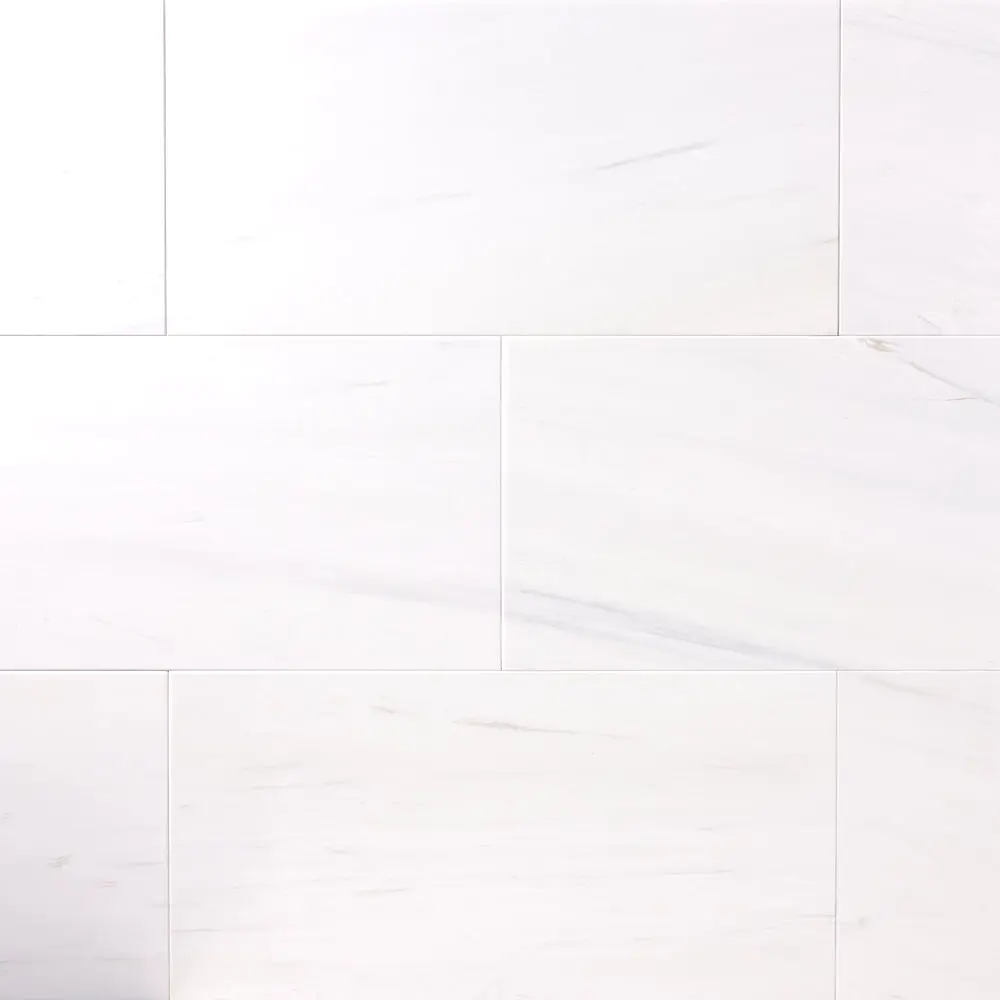 Bianco Dolomite Marble 12x24 Polished/Honed Field Tile