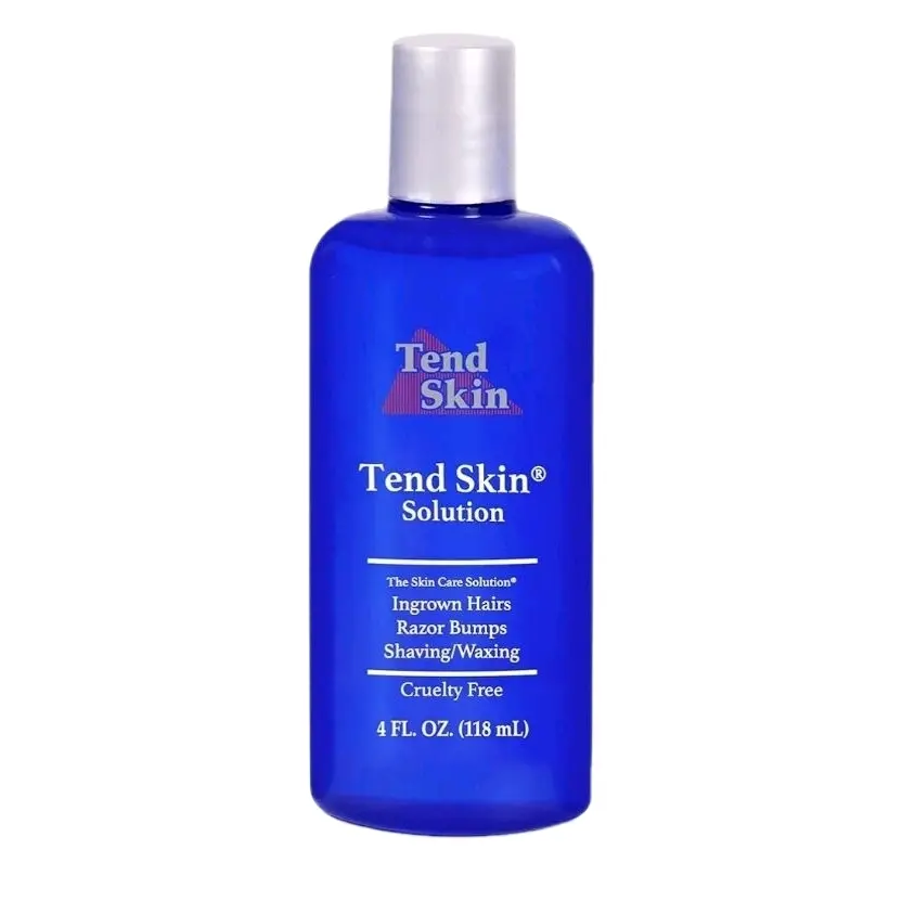 Tend Skin Solution for Women and Men - Ingrown Hair Aftershave, Cruelty-Free, Foam Formula, 4 FL. OZ. (118 mL) - Comfort, Cleanser, Cleansing