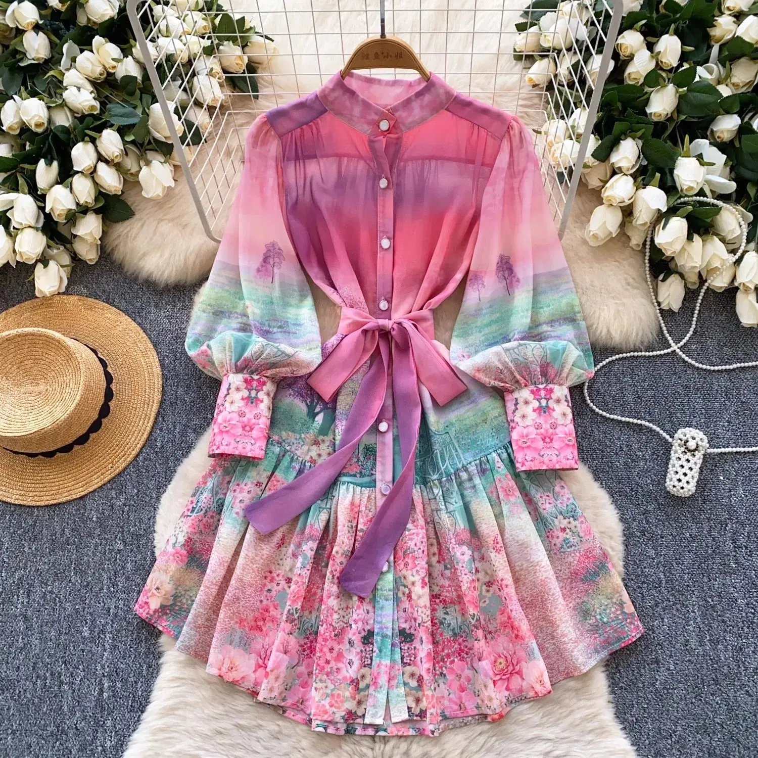 Layla Lace Up Dress Layla Lace Up Dress