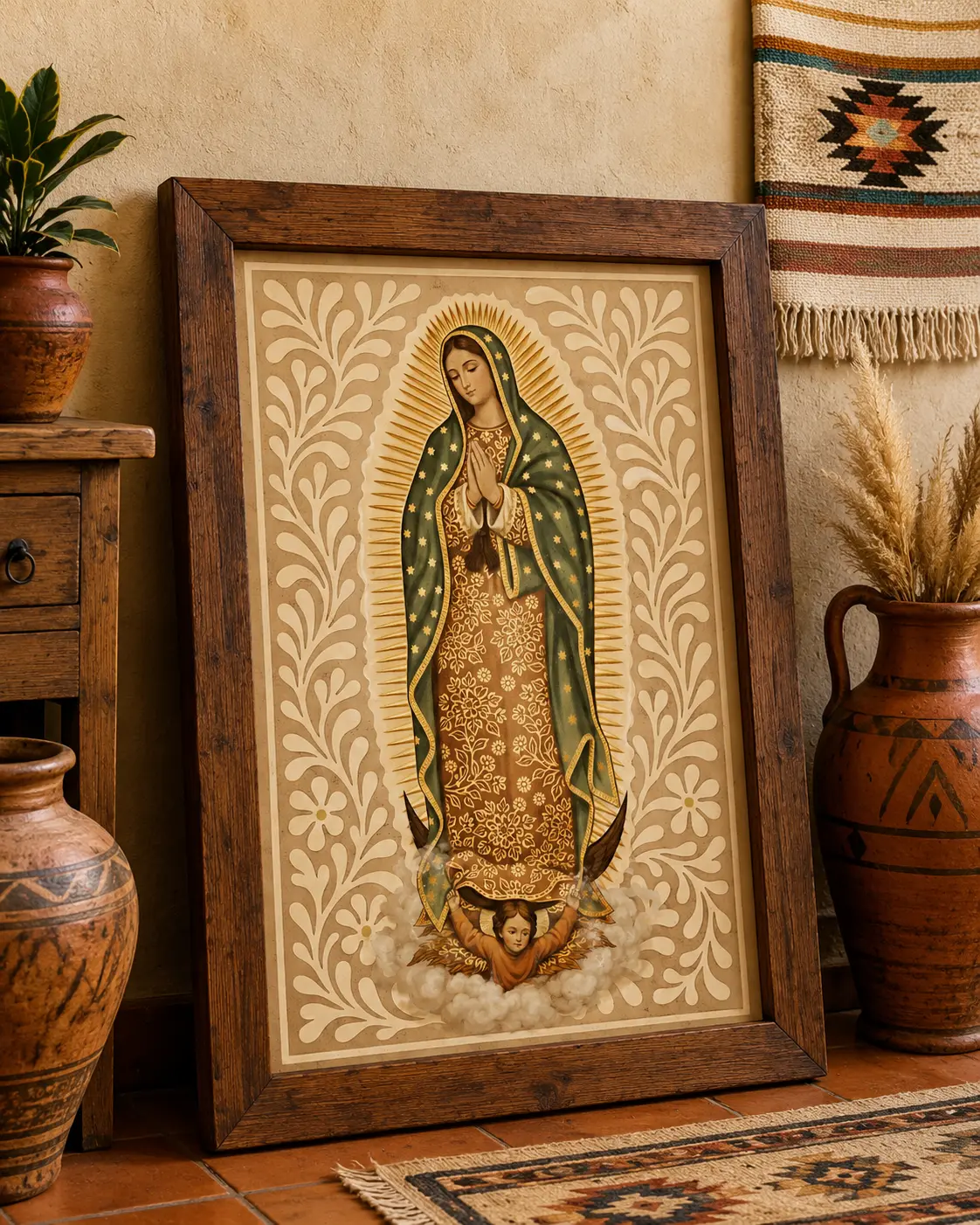Talavera Virgen de Guadalupe,Mexico Posters,Our Lady of Guadalupe, Mexican posters, Latina Gifts,Mother day Gifts