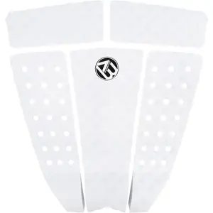 5 Piece EVA Surfboard Deck Traction Pads for Stomp Skimboards, Surf Boards, Funboard, Fish Board, Aqua Blue Gray Black