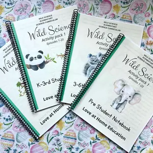 Wild Science Activity Pack 1: Now with a new book and show list! 20 lessons K-6th