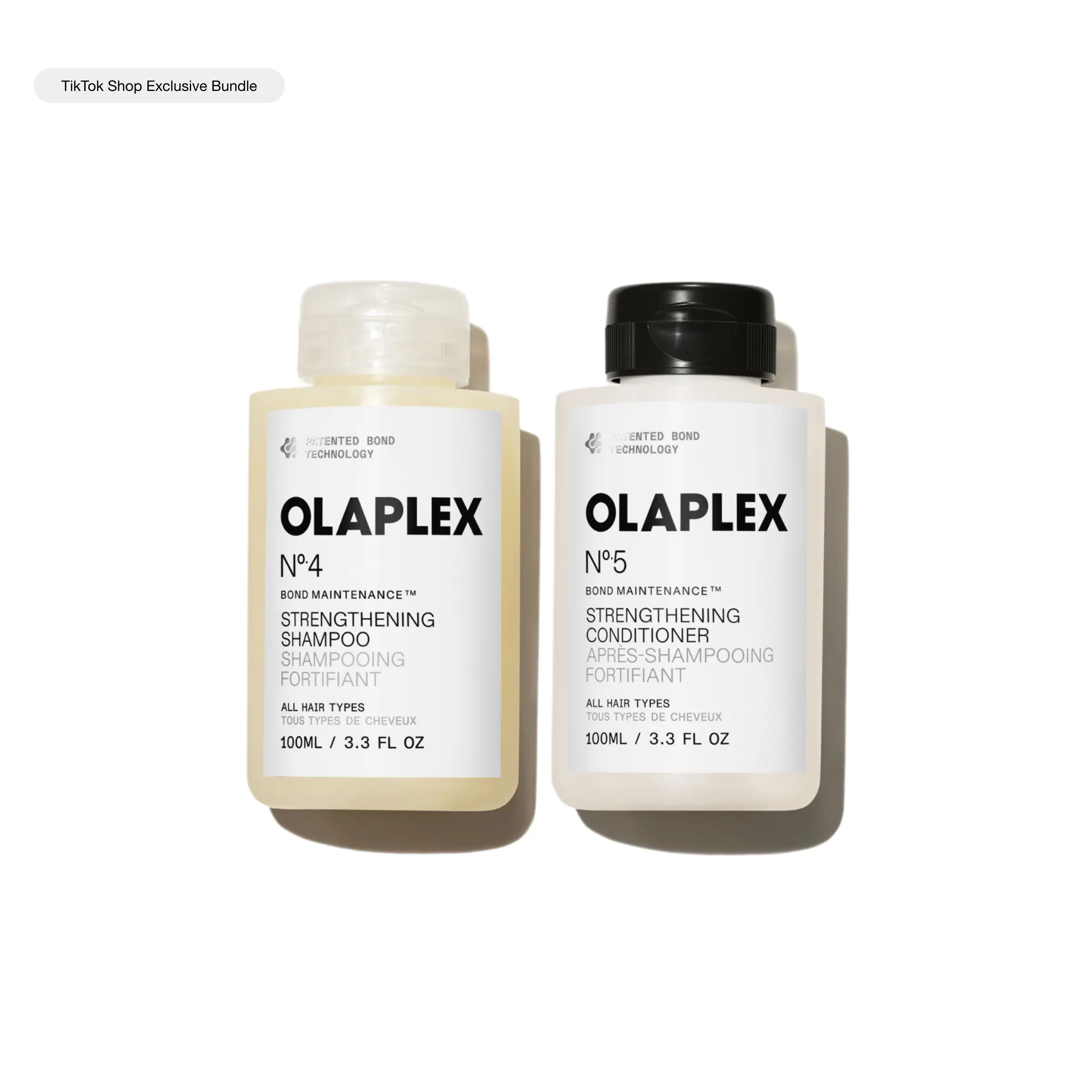 OLAPLEX Double Volume Fine Hair Trial Set - Weightless, Clinically Proven Fine Hair Shampoo & Conditioner to Volumize, Strengthen & Hydrate