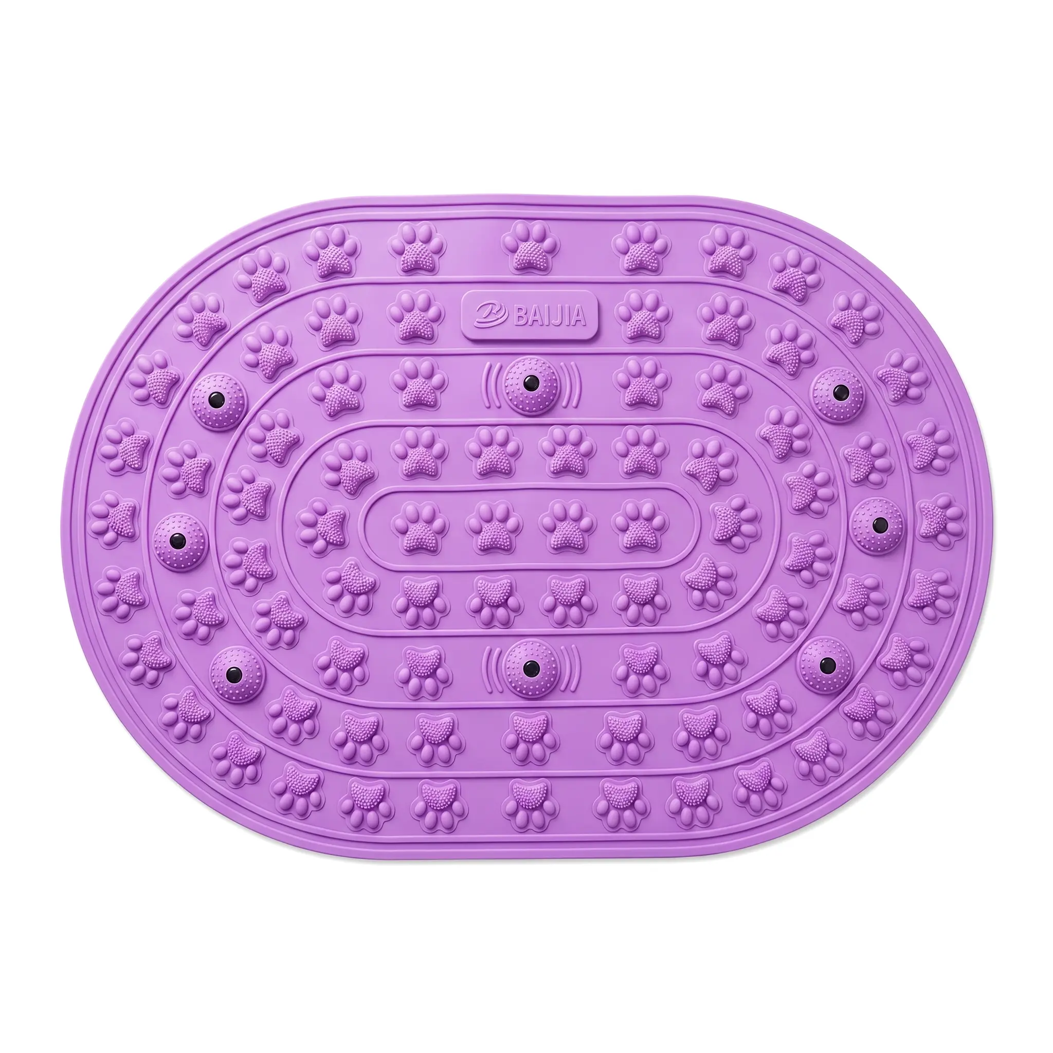 Cat Paw Design Acupressure Mat, Magnetic Foot Massage Reflexology Board, Non-Slip Foot Massager Pad for Fatigue Relief, Flat Foot Correction, Blood Circulation, Home Office Daily Use relaxation equipment