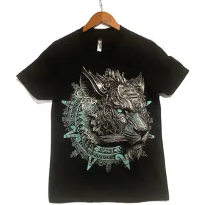 Pantera azteca  t-shirt Menswear Top Tshirt