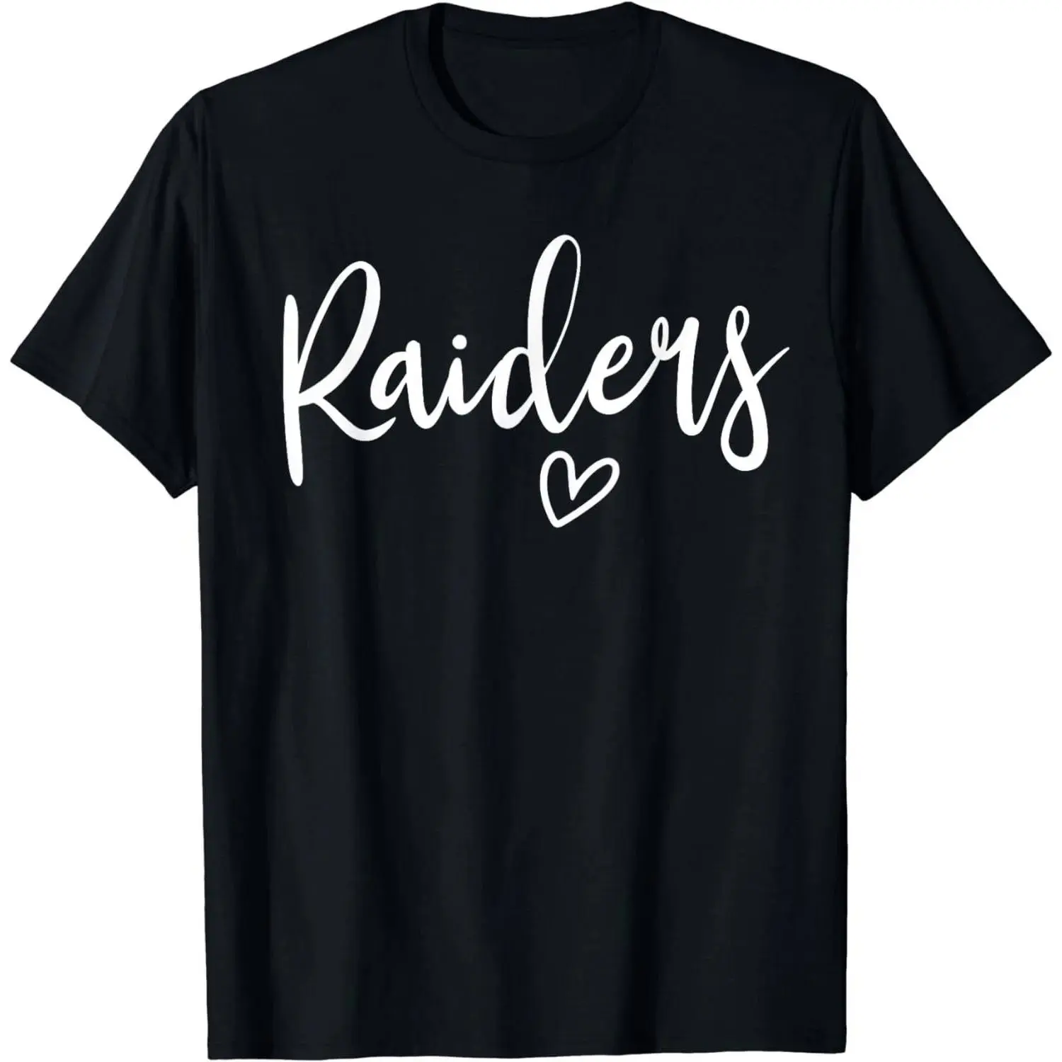 100% Cotton Raiders High School Raiders Sports Team Women'S Raiders T-Shirt Adult Unisex T-Shirt Golf Gift T-Shirt For Men And Women