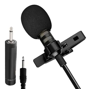 5Core Lavalier Microphone Professional Tiny Shirt Clip on Lapel Mic Mini Wearable Microfono Does not apply