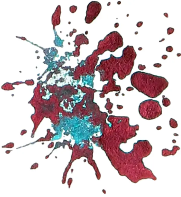 Diamine Dark Seasons Greetings Fountain Pen Ink - Sheening Effect Formula, Ideal for Writing with Broader Nibs Fountain Pens