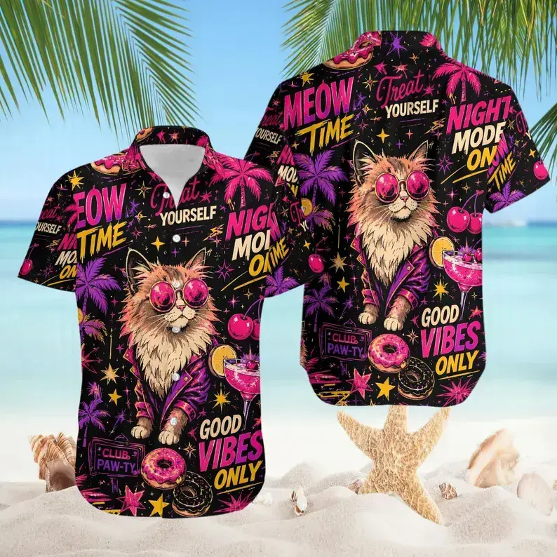 Princess Donut Approved Hawaiian Shirt, Desperado Club Aloha Shirt, Dungeon Crawler Carl Button Up Tee, Fantasy Novel Inspired