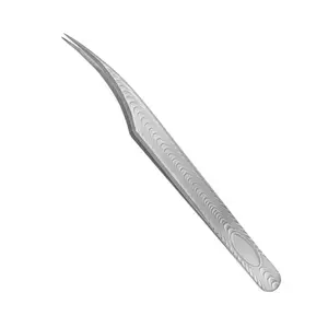 VOCOSTE Women's Dolphin Eyelash Extension Tweezers for Vacation Silver Tone