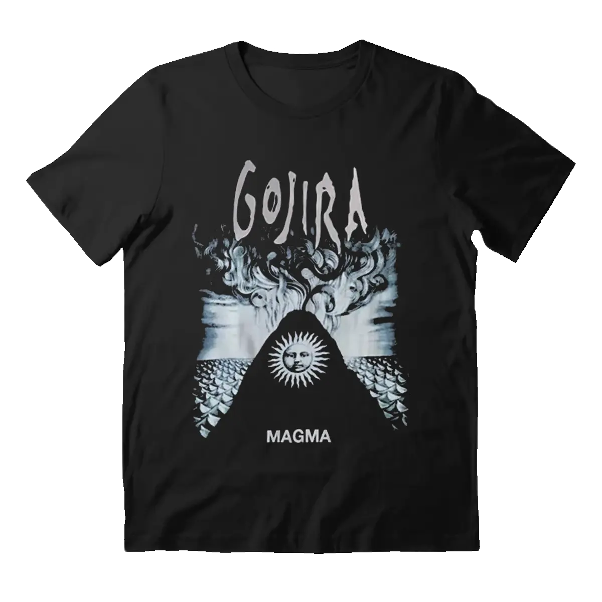 Gojira band Magma Album T-Shirt Casual Cotton Fabric Shirt Men's Sweatshirt