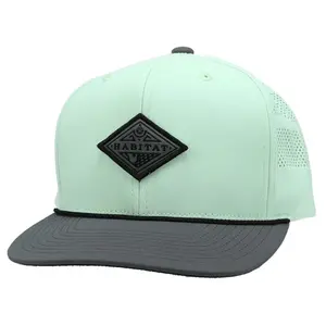 Hooey Men's Habitat 6-panel Teal Trucker Cap 6011T-TL