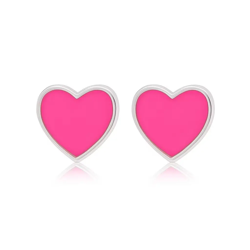 Sterilized Titanium Earrings • Implant-Grade  Heart Earrings