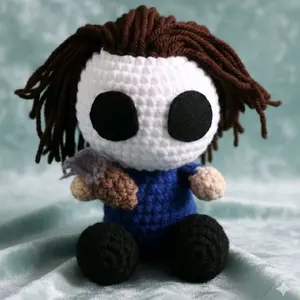 Michael Myers Amigurumi Crochet Plush