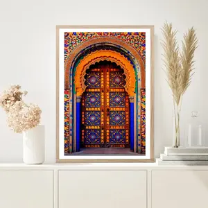 Moroccan , moroccan decor , Door , African art , printable art , wall art , Unframed