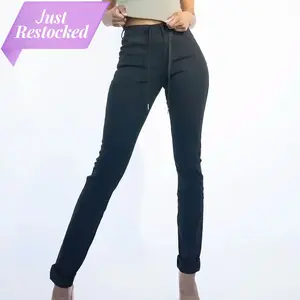 Tall Denim Joggers | Black