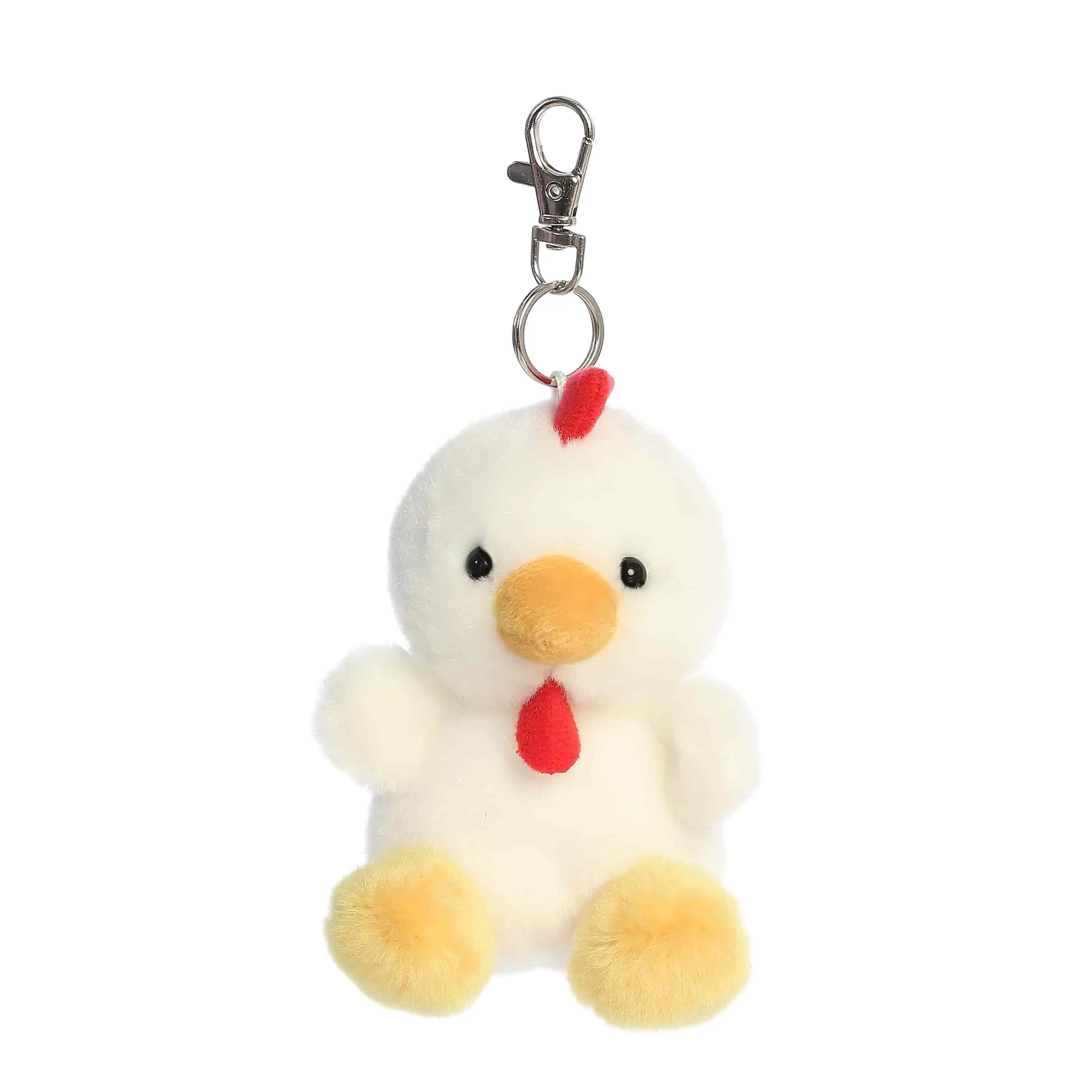 Palm Pals Adorable Cooper Chicken White Soft Plush Collectable Stuffed Animal