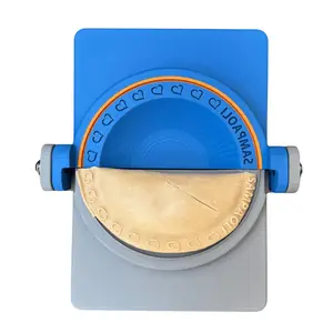 Empanada Press with Heart Crimp – Custom Name or Logo – Handmade in USA – Unique Seal Design – Sizes 4.7" to 7" – Personalized Gift