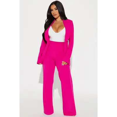 victoria high waisted dress pants white Petite Victoria High Waisted Dress Pants - White