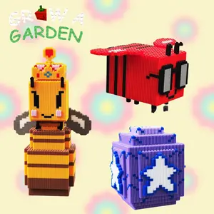 Grow A Garden Bug Egg, Disco Bee Assembly Model Building Kits - Grow A Garden Building Blocks Series
