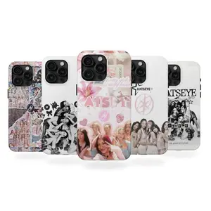 Hot Katseye Kawaii Phone Cases for IPhone 17 16 15 14 13 12 11 Promax Pro Air Plus Shockproof Cover Protection Gifts For Christmas Halloween Birthday