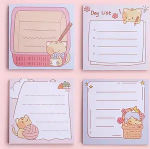Kawaii Cat Sticky Notes