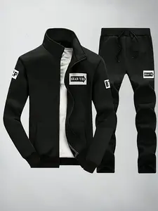 Men's Fashion Cardigan Sweatshirt Casual Sports Suit