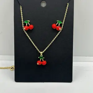 Juego de cereza, Cherry set.
