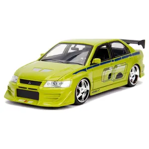 212 MAIN Diecast Collectible 1:24 Scale Open-Doors Racing Car Model Cat Toy, The Fast and the Furious Themed, New Boxed