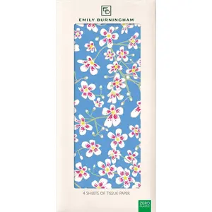 Museums & Galleries Emily Burningham Saxifrage Tissue Paper - 4 Sheets