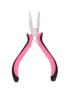 Hair Extension Clamp with 3 Holes Design, Durable Hair Clamps Easy to Open and Remove, Essential Hair Tool for Micro Nano Ring Extensions