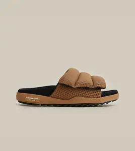 VAGABOND MESH BAND BROWN SLIDES