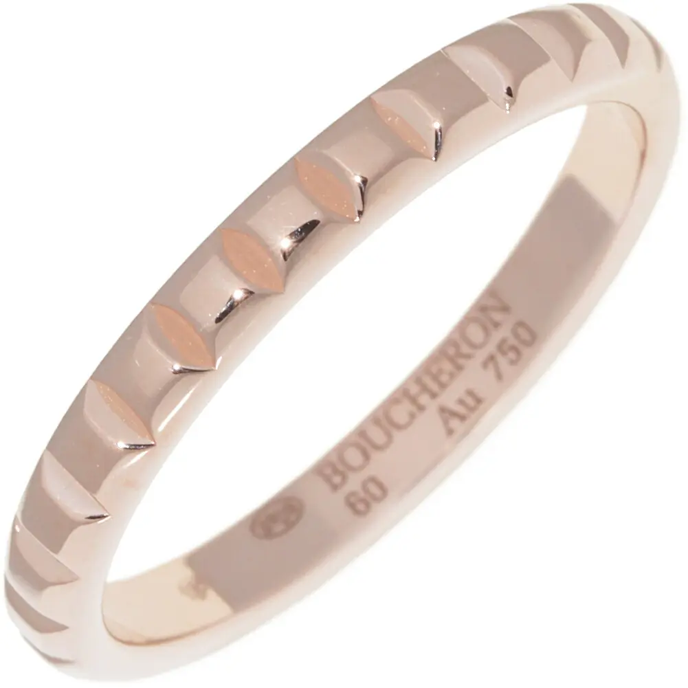 Boucheron Quatre Clou de Paris Au750 Ring Size 60