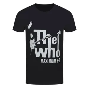 The Who T-Shirt Maximum R&B Official Black New