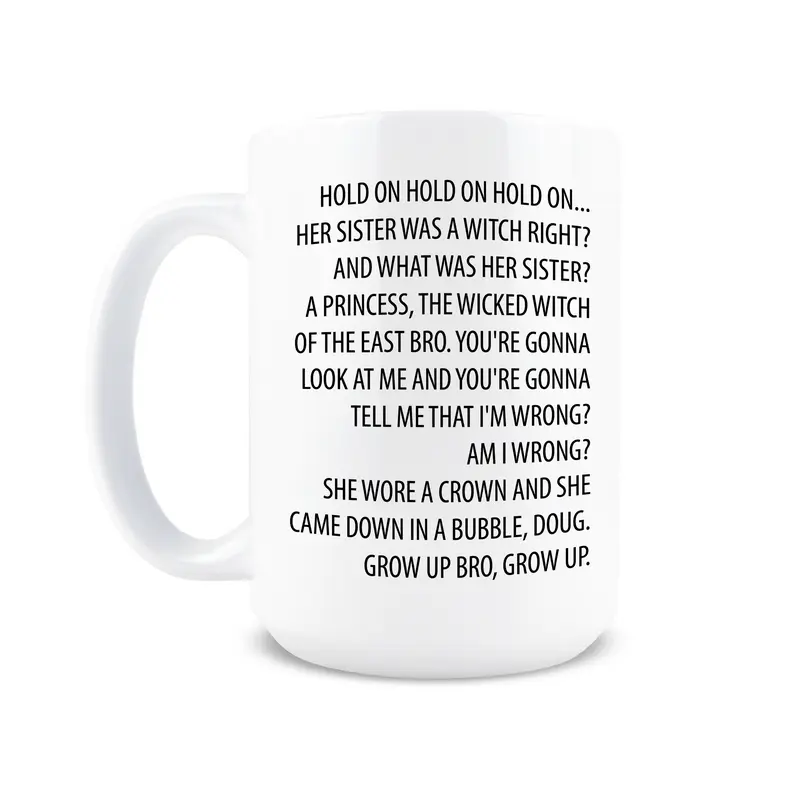 Funny Viral Witch Mug – “The Wicked Witch of the East, Bro!” Coffee Cup