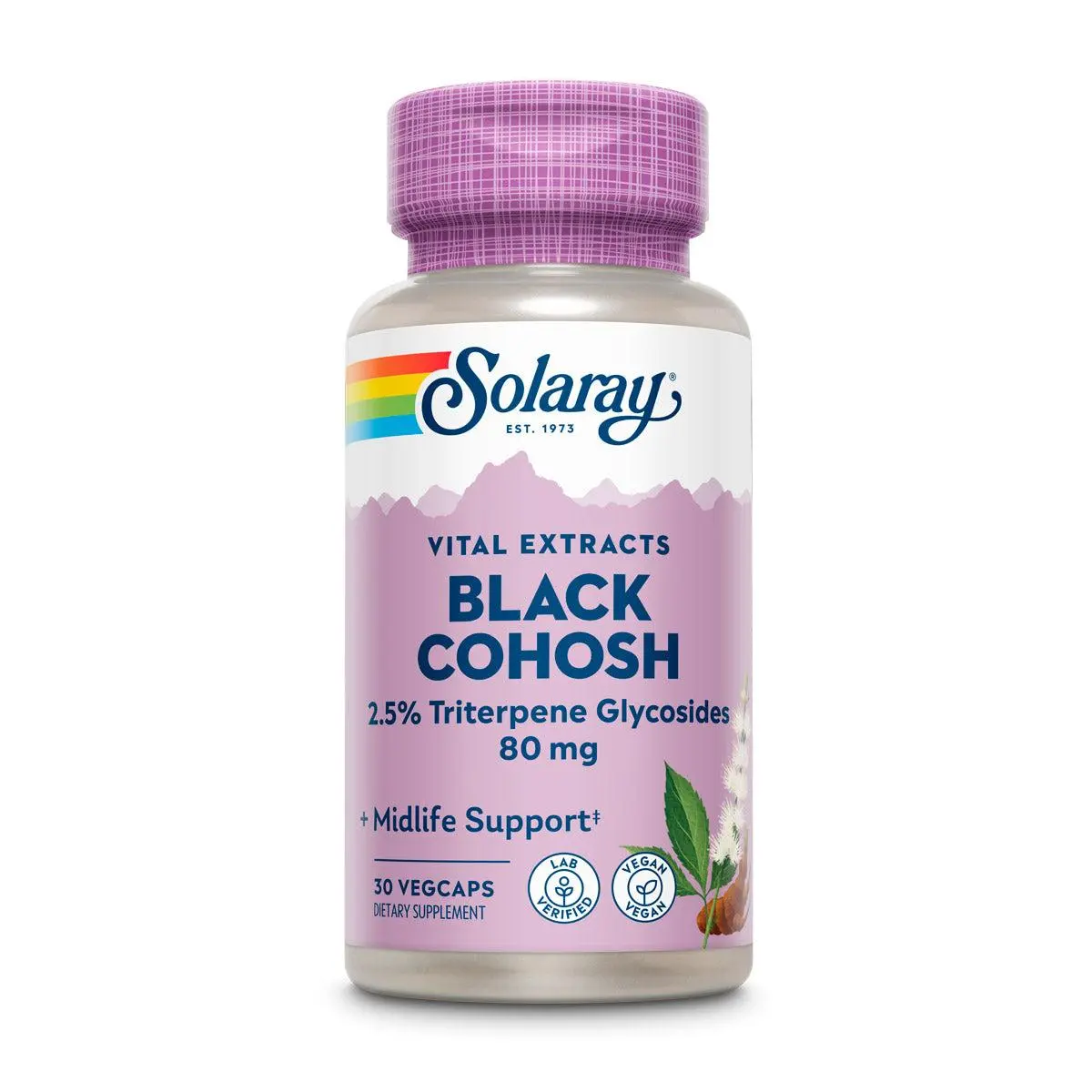 Black Cohosh Root Extract 80mg