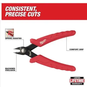 Mini Flush Cutter, Precision Wire Cutter for Electronics, Jewelry Making, and Craft Projects