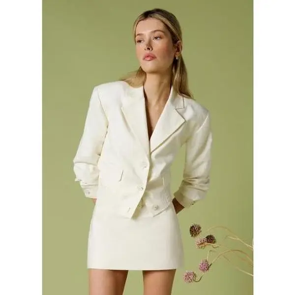 Favorite Daughter The Farrah Skort in Cream