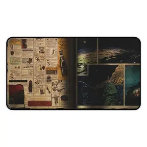 Zombies Desk Mats – Black Ops-Inspired Loading Screens (Kino, Origins, Tranzit, Ascension) – Black Ops-Inspired Loading Screen Design, Gaming Items Moon