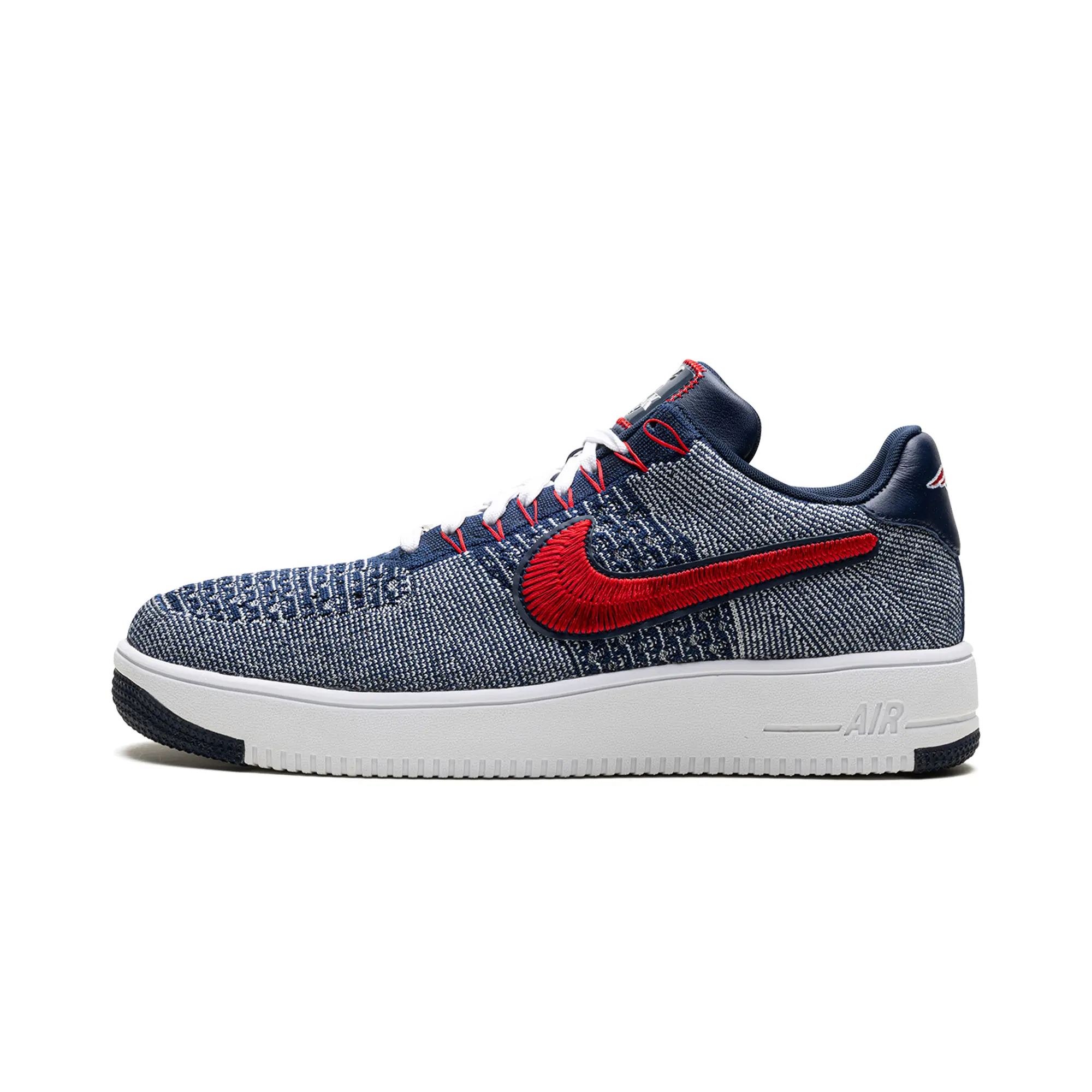 Air Force 1 Ultra Flyknit Low "Patriots Robert Kraft Wolf Grey" FV4079 012
