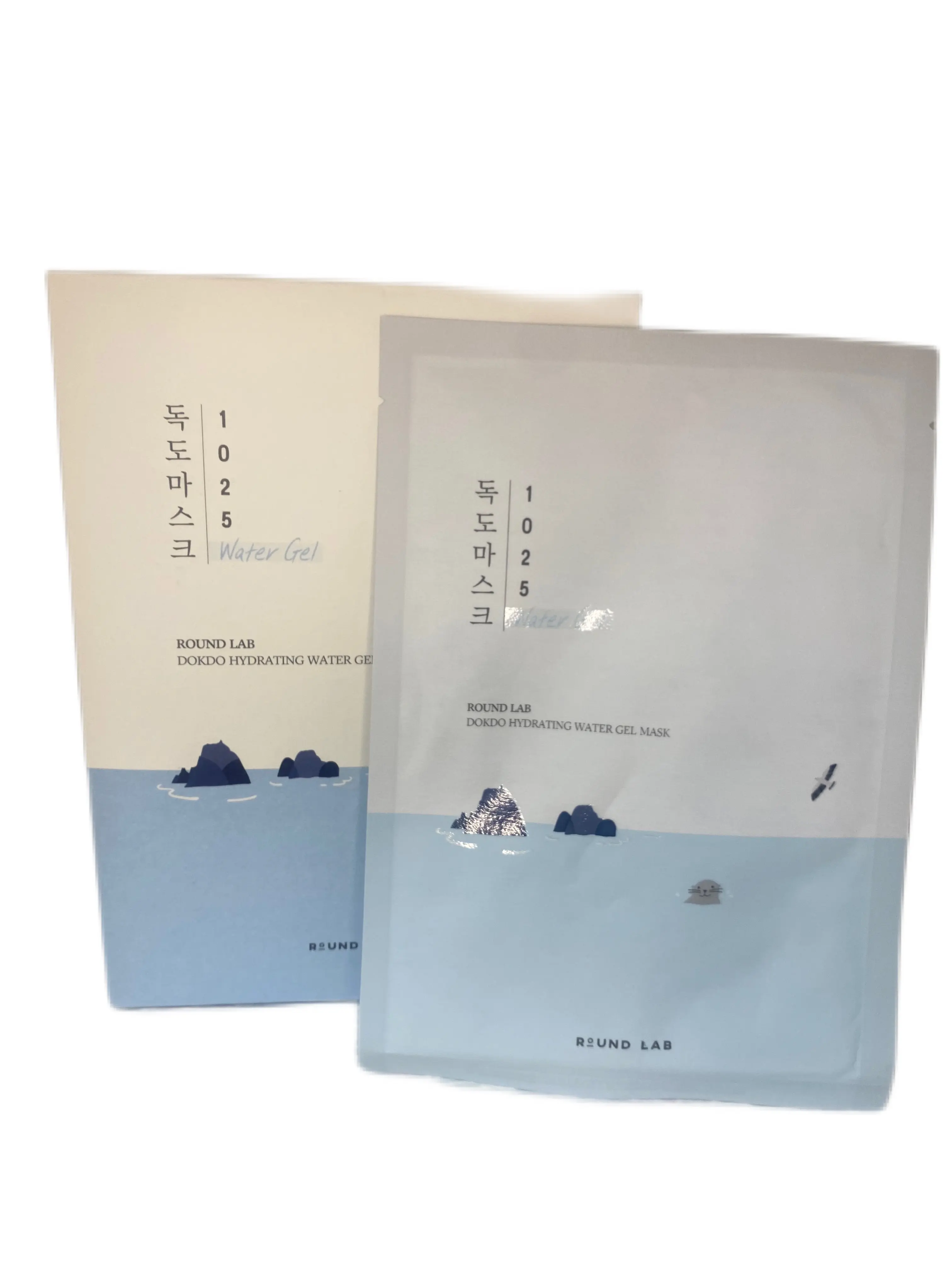 Round Lab 1025 Water Gel Dokdo Hydrating Water Gel Mask (10) - Skincare Product for Comfort and Hydration