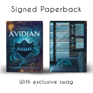 Signed Avidian Paperback with Exclusive Swag