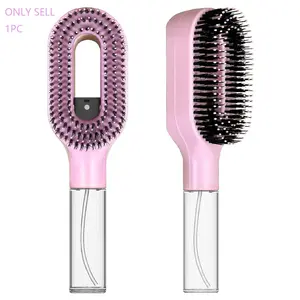 Detangler Hair Brush, Wet & Dry Detangling Brush for Curly, Wavy & Straight Hair | No-Tangle Anti-Frizz Hair Care Brush,Water Reservoir 50ml.
