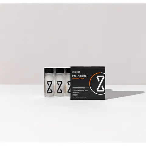 ZBiotics Pre-Alcohol Probiotic Drink (3-pack)