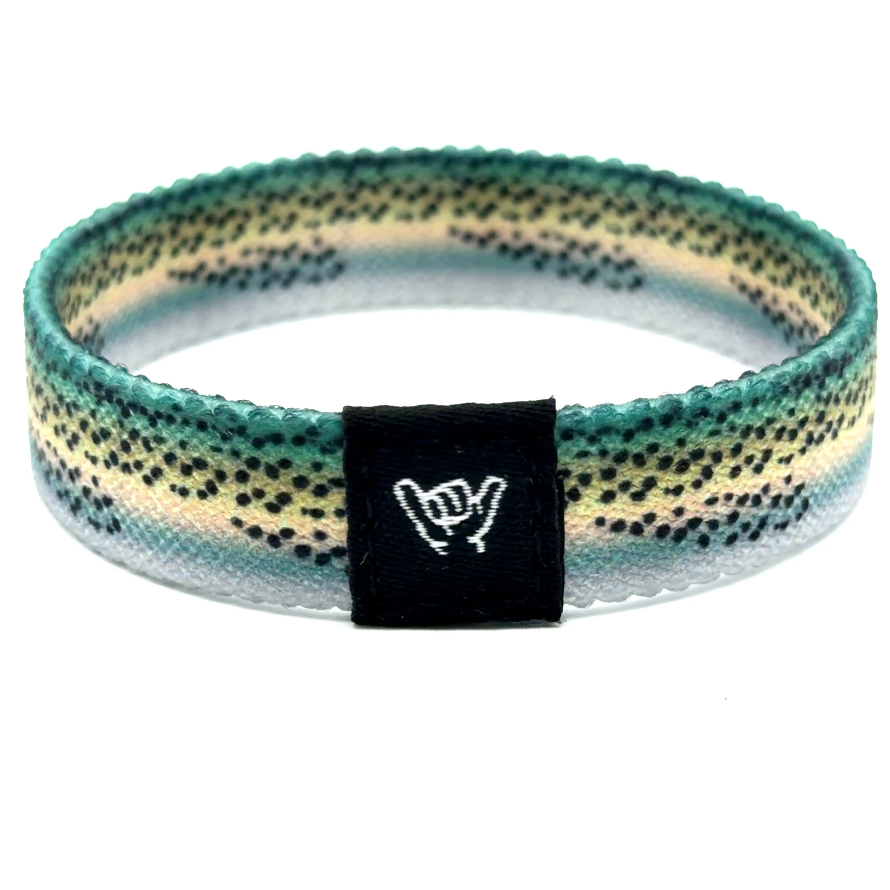Speckled Trout Skin Wristband Bracelet