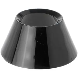 Plymor Acrylic Egg, Marble, Ball or Sphere Cone-Shaped Display Holder Stand, 0.75" H x 1.25" W