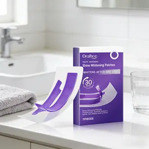 Teeth Cleaning Strips (7 Pieces), Whitening Teeth Strips, Teeth Brightener Strips, Removes Tooth Stains and Plaque, Gentle Care for Teeth and Gums, Daily Oral Hygiene