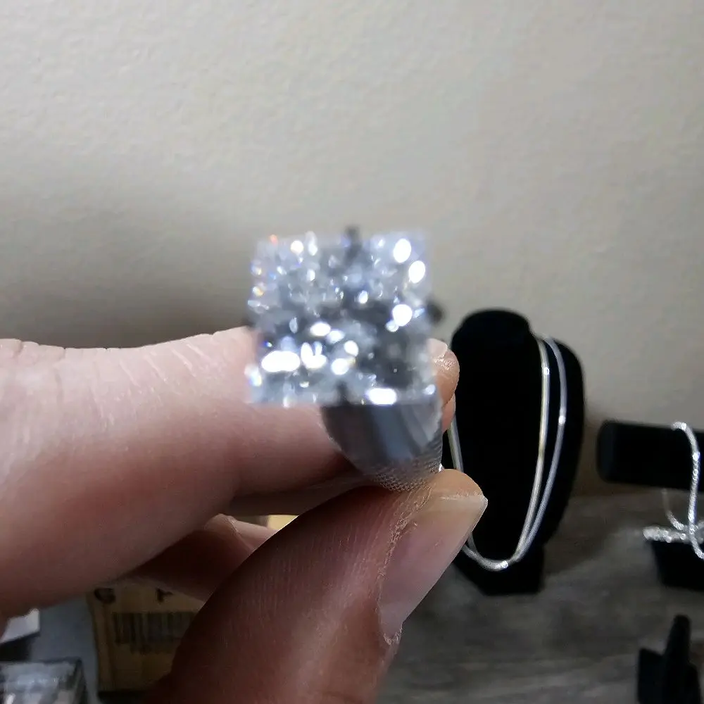 Princess Cut Lab Diamond Ring 2.24 CT, Solitaire Engagement Jewelry with E Color VS1 Clarity for Special Occasions, Lab Diamond Rings, Lab Created