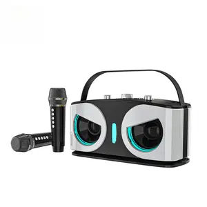 20W Mini Mic Bluetooth Speaker Wireless Karaoke Audio Home Theater Sound System